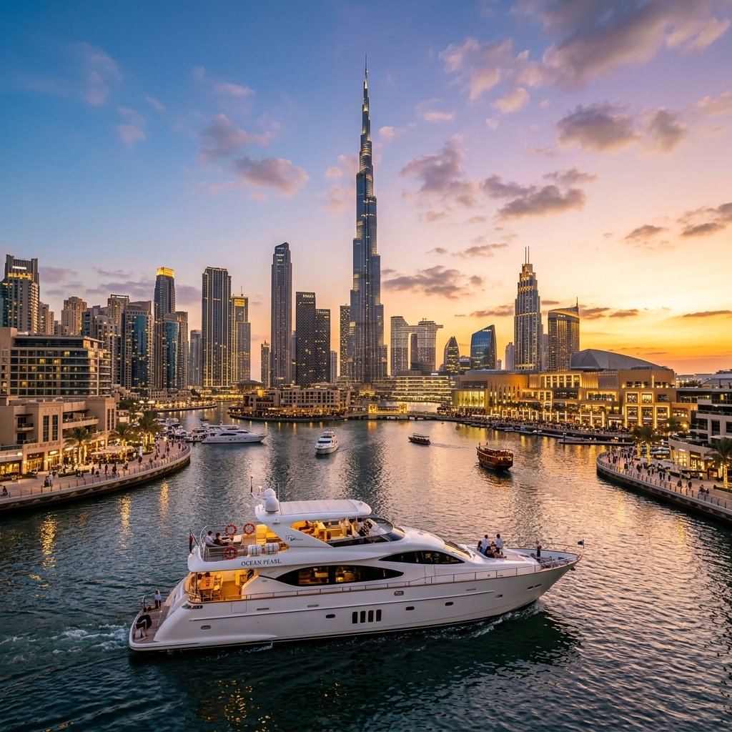 Dubai Marina Skyline